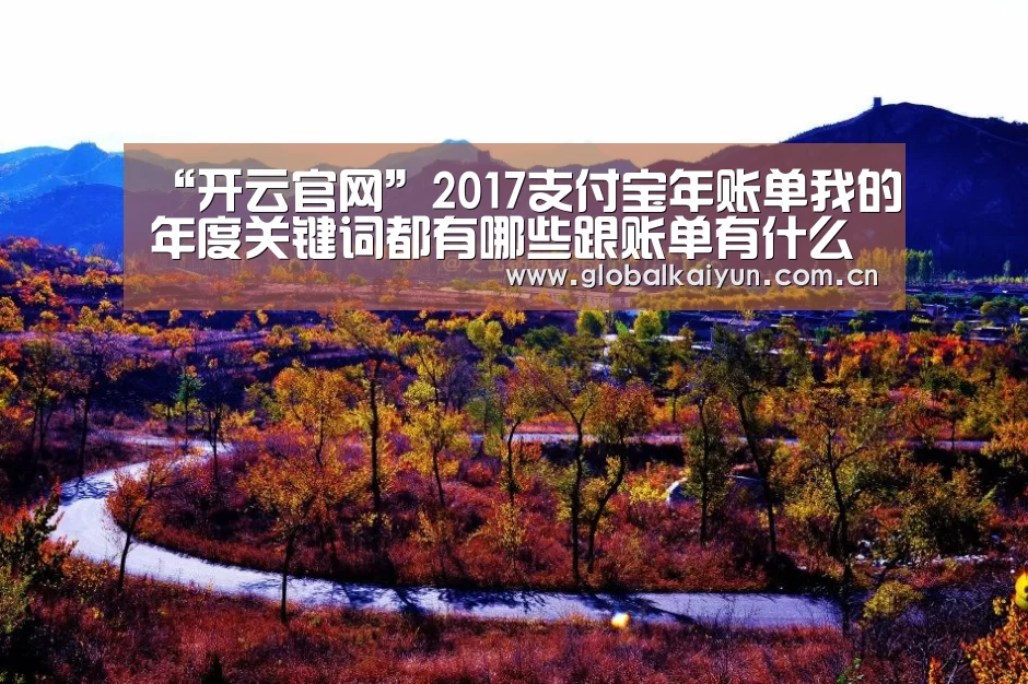 “开云官网”2017支付宝年账单我的年度关键词都有哪些跟账单有什么关系(图1) 开云赛事资讯