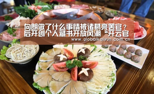向朗做了什么事情被诸葛亮罢官?后开创个人藏书开放风潮“开云官网”(图2) 开云体育官方入口
